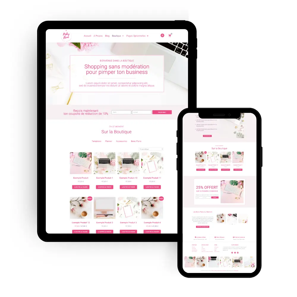 Kit Ecommerce Venusian Pinky 6 Kit Ecommerce Venusian Pinky – Image 6